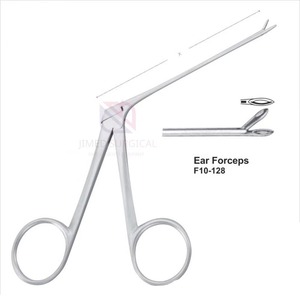 Pince nasale ORL professionnelle 12 cm 2,5 mm, à coupure droite, en acier inoxydable de haute qualité, certifiée CE - Product Image 1