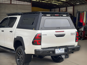 Auvent rigide de ramassage de haut niveau <span class=keywords><strong>pour</strong></span> Toyota Hilux Isuzu D-Max Topper aluminium étanche camion auvent Topper <span class=keywords><strong>Dodge</strong></span> <span class=keywords><strong>Ram</strong></span> <span class=keywords><strong>1500</strong></span> - Product Image 3