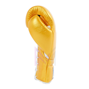 ถุงมือชกมวยหนังวัวแท้แบบปรับแต่งได้ - Product Image 3