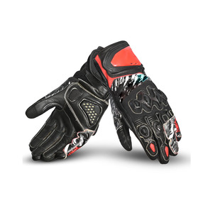 Gants de moto en cuir de haute qualité, unisexes, respirants, séchage rapide, professionnels, compatibles écran tactile, toutes saisons, personnalisables, dernières nouveautés - Product Image 4