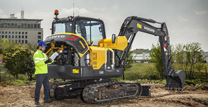 วอลโว่ ECR40F รถขุดขนาดเล็กแบบใช้พรีเมี่ยม-กะทัดรัดหางแกว่งเป็นศูนย์อุปกรณ์ก่อสร้างสำหรับงานหนัก - Product Image 5