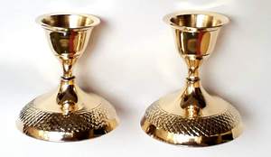 Modern <b>Brass</b> Candle Stand Wedding Decorative <b>Candlesticks</b> Stand Metal Gold Luxury Candle Holder for Home Decoration - Product Image 4