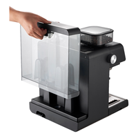 Machine à café expresso tout-en-un en gros avec moulin intégré, semi-automatique, pour vente en gros, OEM, personnalisable, marque privée