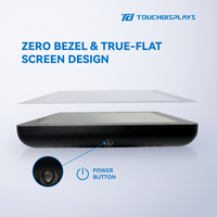 Machine TPV de Comptoir, Meilleure Vente, i3/i5/i7, Écran Plat Résistant à l'Eau IP 65
