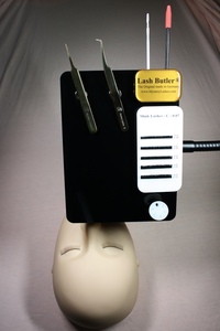 Organizador de pestañas magnético, pinzas de pegamento para extensiones de pestañas acrílicas, soporte de tira de pestañas para Salones de artistas de pestañas - Product Image 5