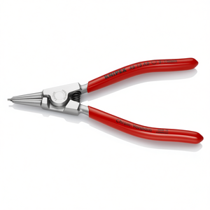 คีมหนีบวงแหวนเคลือบโครเมียมของ Knipex ปลายตรงเคลือบพลาสติกสำหรับวงแหวนภายนอกบนแกน - Product Image 2