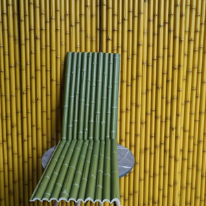 Baguettes de bambou incurvées Matières premières pour les meubles de bricolage et les installations d'art à la maison - Product Image 3