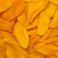Premium Indiase Gefreeze-droogde Zoete Geconserveerde Alphonso Mango Schijfjes 100% Natuurlijk Zonder Toevoegingen Biologisch Non-GMO Bulk Export Kwaliteit
