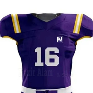 Uniforme de Fútbol Americano Personalizado, Ropa Deportiva Ligera de Alto Rendimiento para Clubes Escolares y Jugadores de Equipo - Product Image 6