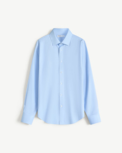 Chemise décontractée à col rabattu en tricot solide et respirante à manches longues pour hommes par Routine Vietnam pour la saison d'automne - Product Image 5