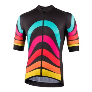 Jersey de ciclismo para hombre, venta al por mayor, diseño personalizable con impresión de logotipo, uniformes sublimados para equipos deportivos, opción de talla grande - Product Image 1
