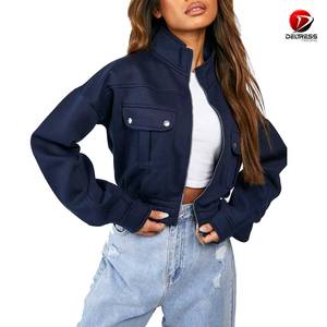 Chaquetas elegantes Chaquetas de mujer Chaquetas de moda personalizadas al por mayor para damas en Nuevo diseño 2025 - Product Image 5