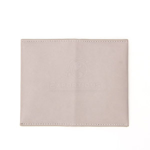 Porte-cartes de visite en cuir véritable de haute qualité, best-seller 2025, multifonctionnel, design personnalisable, léger, fabriqué au Pakistan - Product Image 3