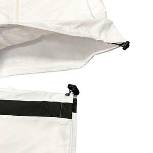 Conjunto ligero de cortavientos para hombre y mujer, impermeable, transpirable, chaqueta y pantalones para correr al aire libre. - Product Image 3