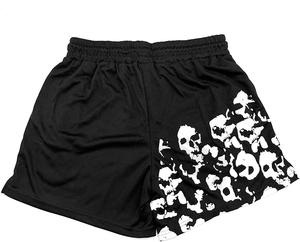 Pantalones cortos de baloncesto de malla transpirable a la moda para hombre con logotipo impreso por sublimación personalizado - Product Image 1