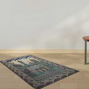 Vintage Design Rug, Printed Rug, Patterned Prayer Rugs, Muslim Gift,Nonwoven Soft Rug - Product Image 4