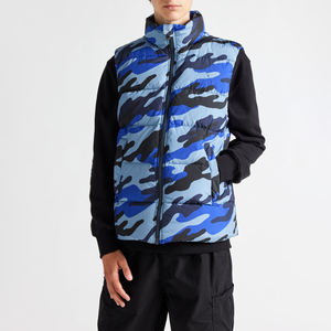 Chaleco acolchado por sublimación sin mangas de alta calidad para hombre, ropa deportiva de poliéster 100%, Invierno lavable ligero - Product Image 4