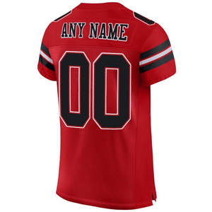 Personalizado OEM EE. UU. Unisex Fútbol Americano Desgaste Uniforme Azul Personalizado de secado rápido Hecho en fábrica Jerseys para adultos - Product Image 4