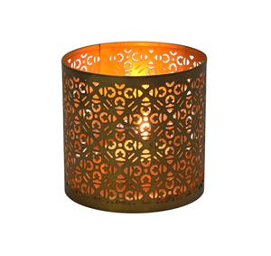 Petits bougeoirs et porte-bougie en laiton faits à la main de luxe avec un design unique découpé au laser pour Noël, Pâques et la décoration intérieure toute l'année - Product Image 4