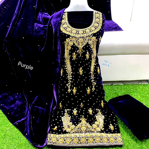 Handcrafted Nakshi Dabka Pakistani Women Bridal Dress Pakistani Women Wedding Clothing Fancy Dresses Wholesale - Product Image 1