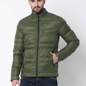 Fabricantes de ropa, chaqueta acolchada cortavientos cálida de invierno para hombre personalizada, chaqueta ligera resistente al agua - Product Image 6