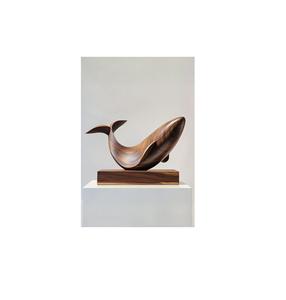 Escultura de madera tallada a mano para la decoración del hogar con artesanía tradicional y detalles intrincados por artesanos expertos - Product Image 6