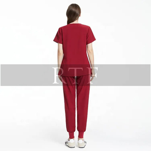 Uniformes médicos de diseño personalizado unisex, ropa de enfermera de hospital transpirable de talla grande XL, ropa deportiva Raw to Fine Fitness - Product Image 6
