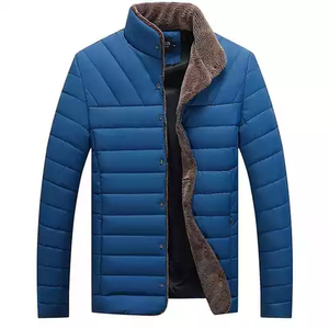 High Quality Unisex <b>Winter</b> Formal Front Logo Polyester Nylon <b>Waterproof</b> Puffer <b>Jacket</b> - Product Image 1