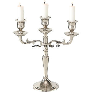 Portavelas de metal chapado en cobre de lujo para decoraciones navideñas y ocasiones especiales, pieza decorativa del proveedor indio - Product Image 5