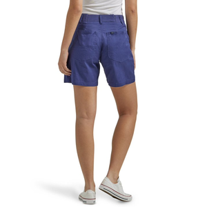 Pantalones cortos chinos informales ajustados de talla grande para mujer con diseño personalizado, Bermudas transpirables con aspecto lavado orientado a la exportación - Product Image 2