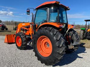 Tracteur 4x4 Kubota M9960 d'occasion bon marché d'origine avec chargeur à vendre - Product Image 3