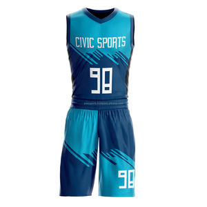 Uniformes de basket-ball pour hommes personnalisés en gros d'usine Plus 4XL Shorts réversibles Design respirant Basketball pour hommes adultes - Product Image 4