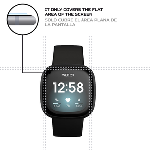 ANTISHOCK Smart <b>Watch</b> <b>Case</b> Protector for Fitbit Versa 3 Screen Cover with Anti-Shock Feature - Product Image 4