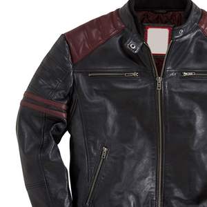 Chaquetas de Cuero para Motociclismo de Diseño Moderno y Calidad Premium con Protección Completa y Bordados Frontales Personalizados - Product Image 6