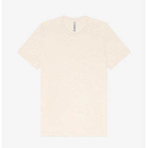 BELLA + CANVAS Heather Mustard Unisex CVC Jersey camiseta transpirable verde personalizar su propio logotipo camiseta para hombres - Product Image 3