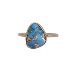 Bague en pierre précieuse de quartz fraise brute naturelle Bague en pierre de guérison à la mode - Product Image 6