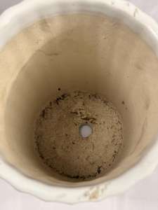 Ceramic White Planter with Drainage Hole Nordic Style Eco-Friendly Home & Garden Use 1-2L Capacity - Product Image 4