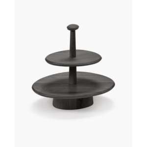 Superbe support à gâteau en bois avec finition brillante pour les présentations de desserts minimalistes modernes lors des mariages, des anniversaires et des fêtes de thé - Product Image 6