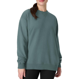 Sudadera para Mujer, Talla Grande, Holgada, Térmica, Gruesa, Cálida, Forrada de Felpa, Esencial para el Invierno, Cómoda - Product Image 1