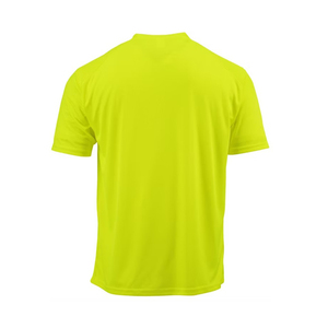 Venta al por mayor de alta calidad 100% poliéster de secado rápido transpirable personalizado de talla grande de poliéster para hombres deportes correr camiseta para hombres - Product Image 2