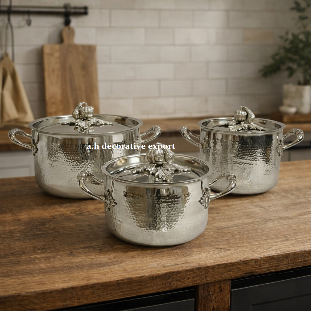 STAINLESS STEEL WITH SILVER TOP