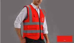 Chaleco reflectante de seguridad de alta visibilidad para carretera, chaleco reflectante amarillo fluorescente barato 2024, chalecos de seguridad para correr de alta visibilidad para trabajadores - Product Image 6