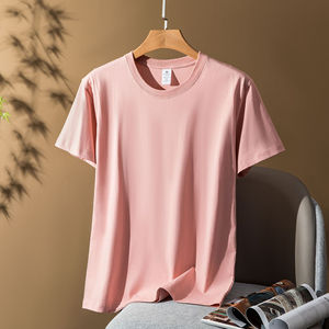 T-shirts décontractés de qualité supérieure, vente chaude, été, extensibles, respirants, confortables, 100% coton, t-shirt sexy pour femmes en provenance du Bangladesh - Product Image 3