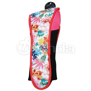 Cubierta de cabeza de palo de golf híbrido de cuero PU para hombre con forro interior suave cuello elástico cómodo para un ajuste protector seguro - Product Image 5