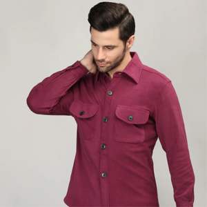 Veste chemise style homme Surchemise en coton durable avec fermeture boutonnée et design utilitaire - Product Image 2