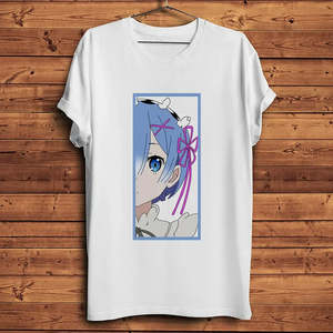 Camiseta de Anime 100% Algodón, Life in Another World, Tela Jersey con Decoración de Logotipo con Impresión Digital - Product Image 5