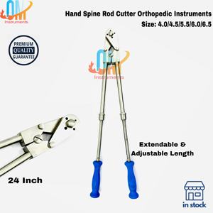Nuevo Cortador Manual de Alambre de Acero Inoxidable para Cirugía Ortopédica de Columna Vertebral, Compatible con Autoclave, con Mango de Acoplamiento, 4.0/4.5/5.5/6.0/6.5mm | - Product Image 2