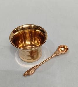 Brûleur d'encens en laiton couleur antique, style arabe islamique, pour Oud et Bakhoor, modèle Panch Puja Patra, dernière collection, vente en gros - Product Image 2