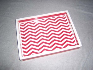 Plateau de service en bois écologique avec incrustations, taille personnalisée disponible, fabriqué à la main en Inde - Product Image 3