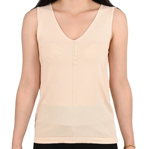 เสื้อกั๊กถักแบบสั้นสำหรับผู้หญิงทันสมัยเสื้อแขนกุดทรงหลวมเสื้อกล้ามแฟชั่นฤดูใบไม้ร่วงฤดูร้อน - Product Image 4